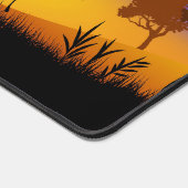 自然と象を鑑賞する デスクマット (コーナー)