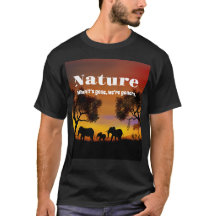 自然と象を鑑賞する