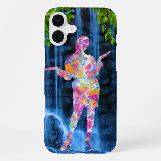 自然と踊る iPhoneケース (裏面)
