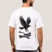自然と野生生物 Tシャツ (裏面)