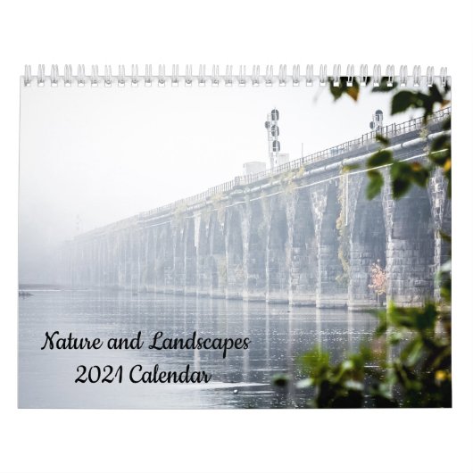 自然と風景2021カレンダー カレンダー (カバー)