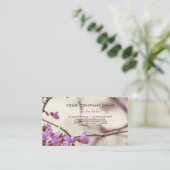 自然なくもの巣 名刺 (スタンド正面)