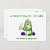 自然なまぐさ ポストカード (正面/裏面)