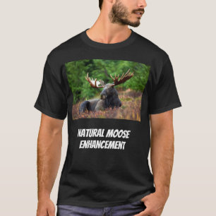 自然なアメリカヘラジカの強化 Tシャツ
