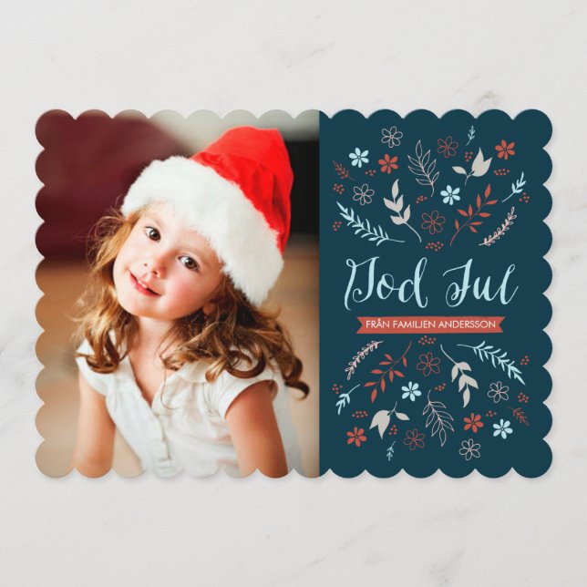 自然なクリスマスの挨拶 (正面)