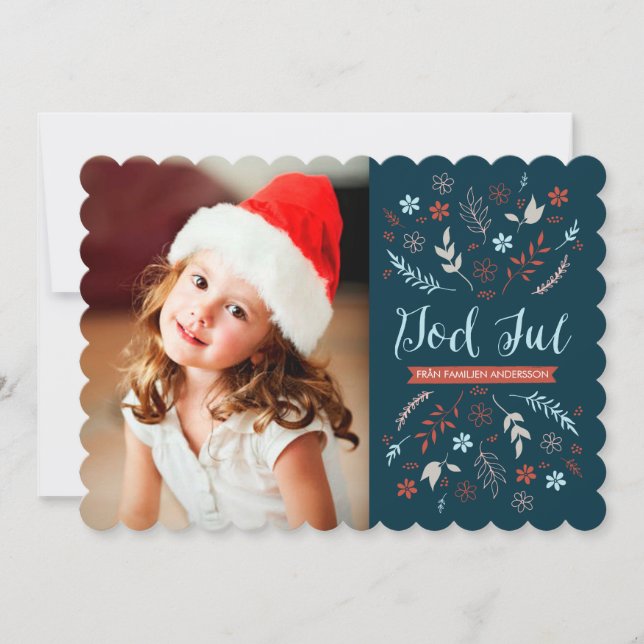 自然なクリスマスの挨拶 (正面)