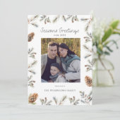 自然なクリスマスの葉の写真 クリスマス (スタンド正面)