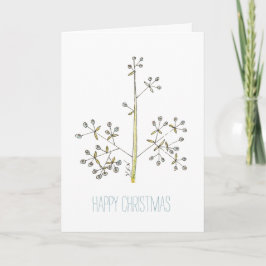 自然なクリスマス シーズンカード