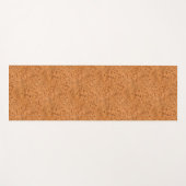 自然なコルクの一見木穀物 ヨガマット (正面(横))