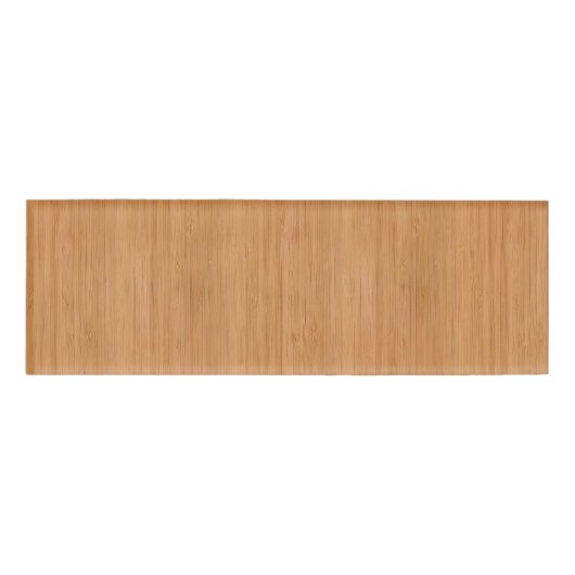 自然なタケ木製の穀物の一見 名札 (正面)