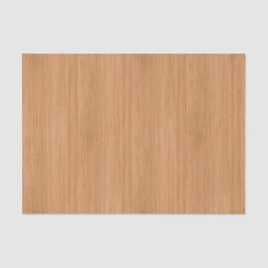 自然なタケ木製の穀物の一見 薄葉紙 (正面)