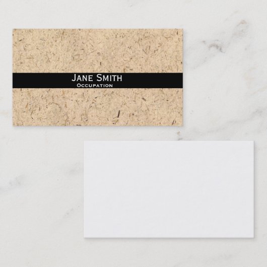 自然なテクスチャースタイリッシュモダントレンディーのカスタマイズ 名刺 (正面/裏面)