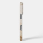 自然なトラバーチンテクスチャ – 自然石のパターン Case-Mate iPhoneケース (裏面 / 右)