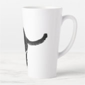 自然なネコのエネルギー カフェラテマグ (右)
