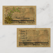 自然なノスタルジア 名刺 (正面/裏面)