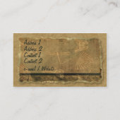 自然なノスタルジア 名刺 (裏面)