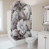 自然なフローラエレガント本質 シャワーカーテン (インサイチュ)