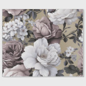 自然なフローラエレガント本質 ラッピングペーパー (フラット)