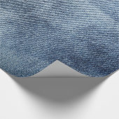 自然なブルー・ジーンズが付いている包装紙、デニム ラッピングペーパー (角)