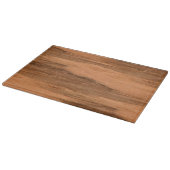 自然なユーカリの木製の穀物の一見 カッティングボード (角)