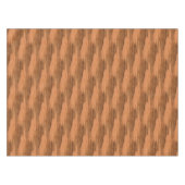 自然なユーカリの木製の穀物の一見 テーブルクロス (正面(横))