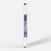 自然なリネン生地の質感 iPhoneケース (右側面)