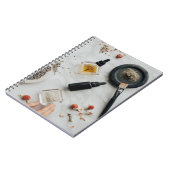 自然な健康ホリスティックの精油のノート ノートブック (左側)