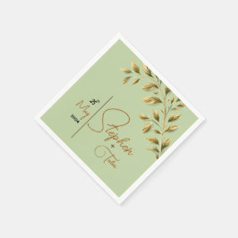 自然な優雅さを受け入れる スタンダードカクテルナプキン