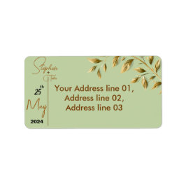 自然な優雅さを受け入れる ラベル