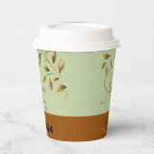 自然な優雅さを受け入れる 紙コップ (左)