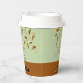 自然な優雅さを受け入れる 紙コップ (右)