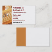 自然な優雅の名刺 名刺 (正面/裏面)