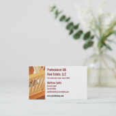 自然な優雅の名刺 名刺 (スタンド正面)