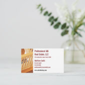 自然な優雅の名刺 名刺 (スタンド正面)