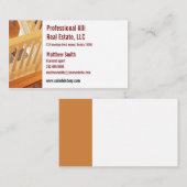 自然な優雅の名刺 名刺 (正面/裏面)