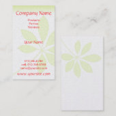 自然な印象 名刺 (正面/裏面)