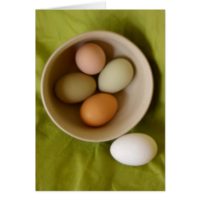 自然な卵 (正面)