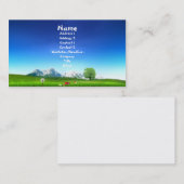 自然な名刺 名刺 (正面/裏面)