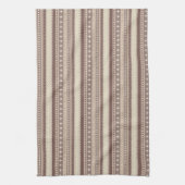 自然な地球トーン キッチンタオル (縦)