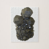 自然な型枠のガーネット ジグソーパズル (縦)