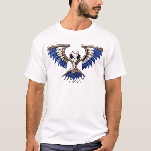 自然な媒体の雷鳥 Tシャツ (正面)