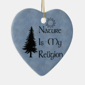 自然な宗教 セラミックオーナメント (右)