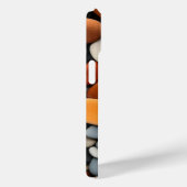 自然な川の石の土色の美しい携帯電話 Case-Mate iPhoneケース (裏面 / 右)