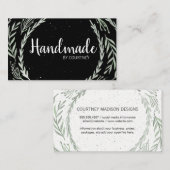 自然な斑点（黒/白） 名刺 (正面/裏面)