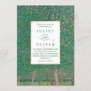 自然な新しいの結婚式招待状 招待状