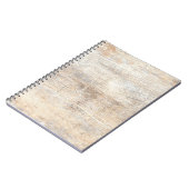 自然な木のテクスチャの背景、パーケット木のバック ノートブック (左側)