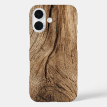 自然な木目模様のスマホケース