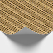 自然な杖の籐 ラッピングペーパー (角)