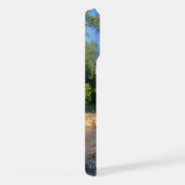 自然な模様の海の景色 iPhoneケース (右側面)