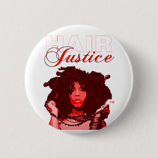 自然な毛: HairJustice 缶バッジ